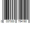 Barcode Image for UPC code 0037000754190