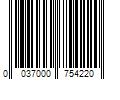 Barcode Image for UPC code 0037000754220