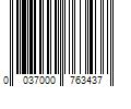 Barcode Image for UPC code 0037000763437