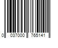 Barcode Image for UPC code 0037000765141