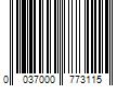 Barcode Image for UPC code 0037000773115