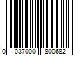 Barcode Image for UPC code 0037000800682