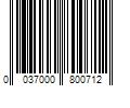 Barcode Image for UPC code 0037000800712