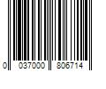 Barcode Image for UPC code 0037000806714