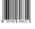 Barcode Image for UPC code 0037000808312