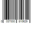 Barcode Image for UPC code 0037000810629