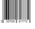 Barcode Image for UPC code 0037000817772