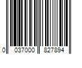 Barcode Image for UPC code 0037000827894