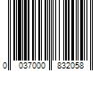 Barcode Image for UPC code 0037000832058