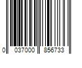 Barcode Image for UPC code 0037000856733