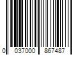 Barcode Image for UPC code 0037000867487