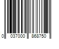 Barcode Image for UPC code 0037000868750