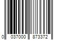 Barcode Image for UPC code 0037000873372