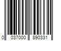 Barcode Image for UPC code 0037000890331