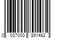 Barcode Image for UPC code 0037000891482