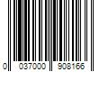 Barcode Image for UPC code 0037000908166