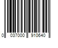 Barcode Image for UPC code 0037000910640