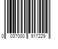 Barcode Image for UPC code 0037000917229