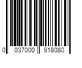 Barcode Image for UPC code 0037000918080