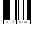 Barcode Image for UPC code 0037000921752