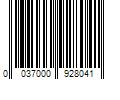 Barcode Image for UPC code 0037000928041