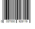 Barcode Image for UPC code 0037000928119