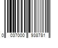 Barcode Image for UPC code 0037000938781