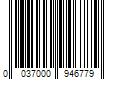 Barcode Image for UPC code 0037000946779