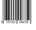 Barcode Image for UPC code 0037000948759