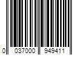 Barcode Image for UPC code 0037000949411