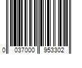 Barcode Image for UPC code 0037000953302