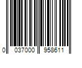 Barcode Image for UPC code 0037000958611