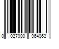 Barcode Image for UPC code 0037000964063