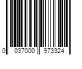 Barcode Image for UPC code 0037000973324