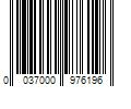 Barcode Image for UPC code 0037000976196