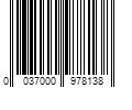 Barcode Image for UPC code 0037000978138