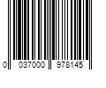 Barcode Image for UPC code 0037000978145