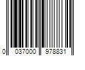 Barcode Image for UPC code 0037000978831