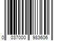 Barcode Image for UPC code 0037000983606