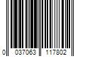 Barcode Image for UPC code 0037063117802