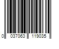 Barcode Image for UPC code 0037063119035