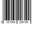 Barcode Image for UPC code 0037064226190