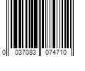 Barcode Image for UPC code 0037083074710