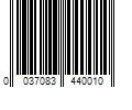 Barcode Image for UPC code 0037083440010