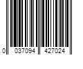 Barcode Image for UPC code 0037094427024