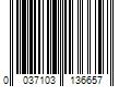 Barcode Image for UPC code 0037103136657