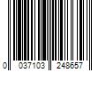 Barcode Image for UPC code 0037103248657