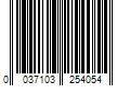 Barcode Image for UPC code 0037103254054