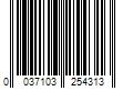 Barcode Image for UPC code 0037103254313