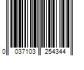 Barcode Image for UPC code 0037103254344